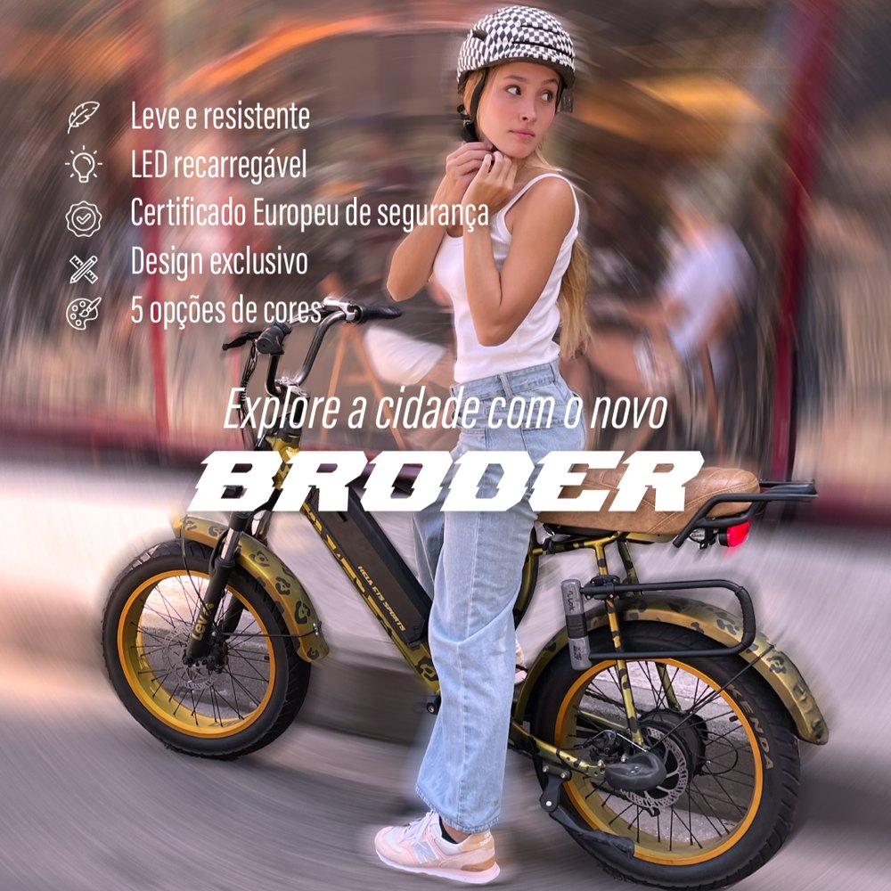 Capacete Broder Full Checkmate 8