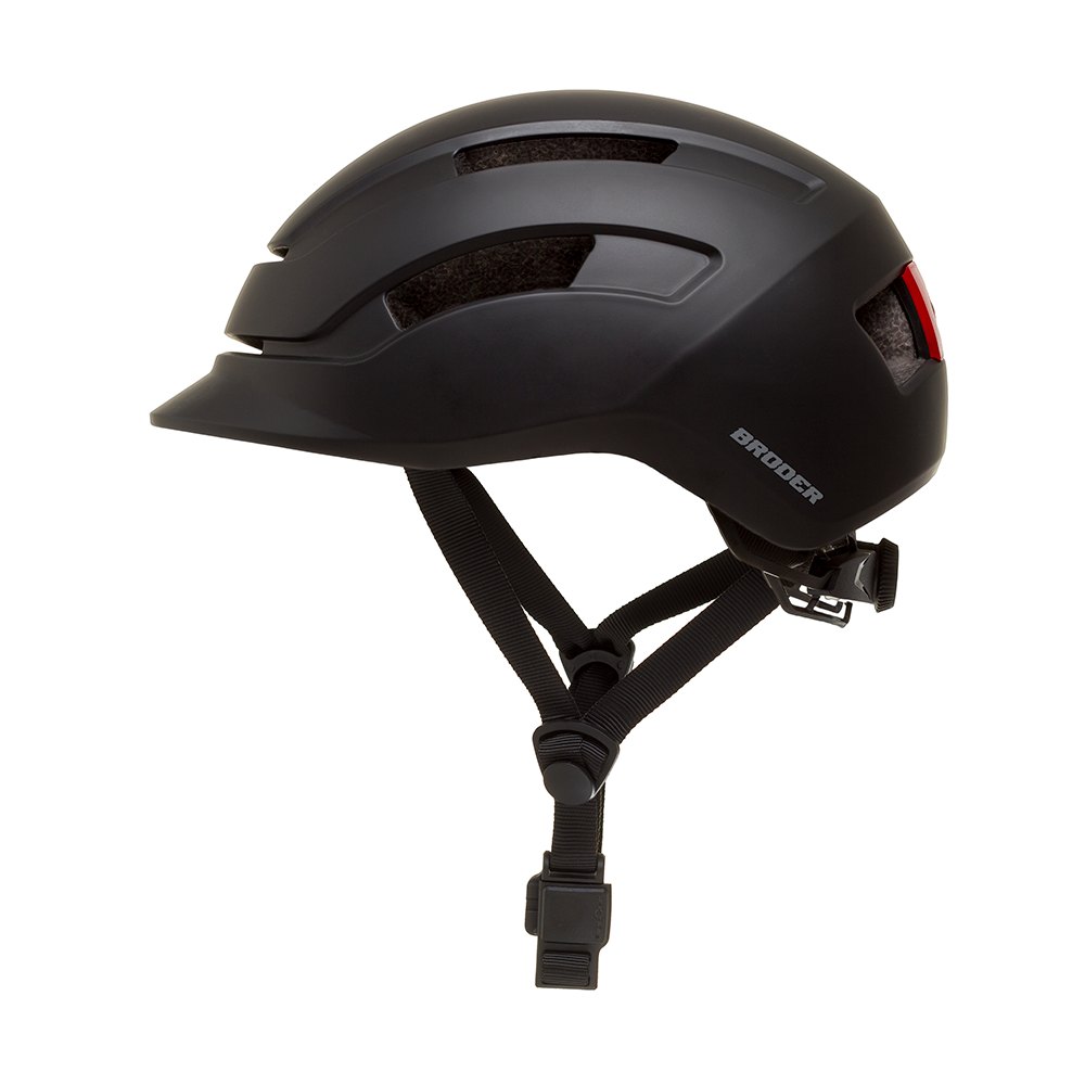 Capacete Broder Preto Noturno
