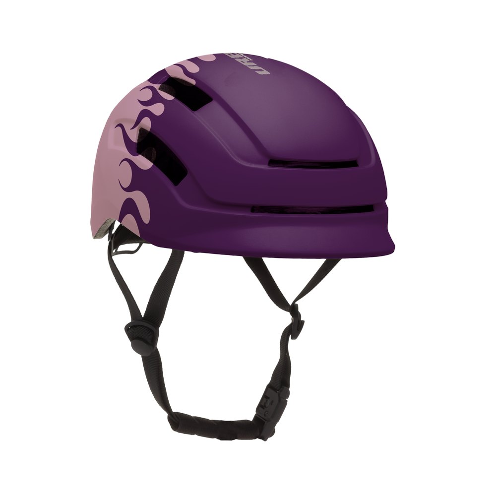 Capacete Broder Purple Haze Flames 2