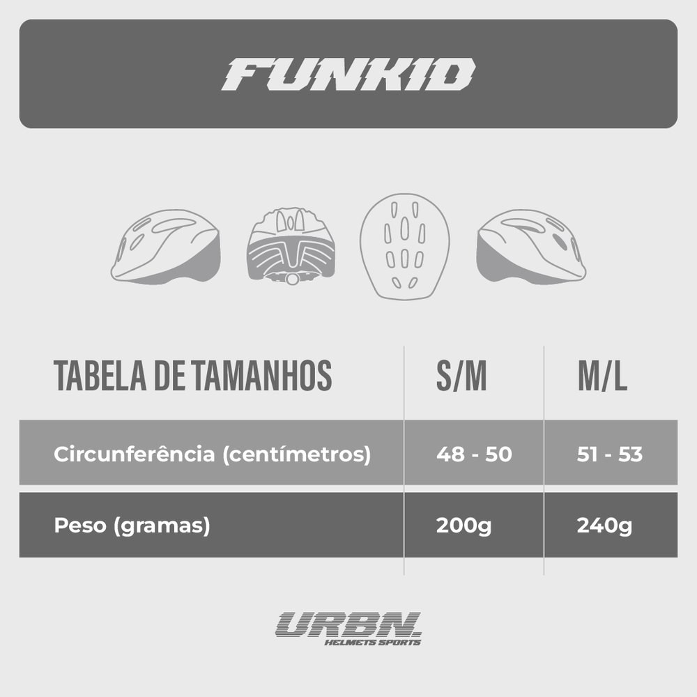 Capacete Fun Kid Camo Azul 5