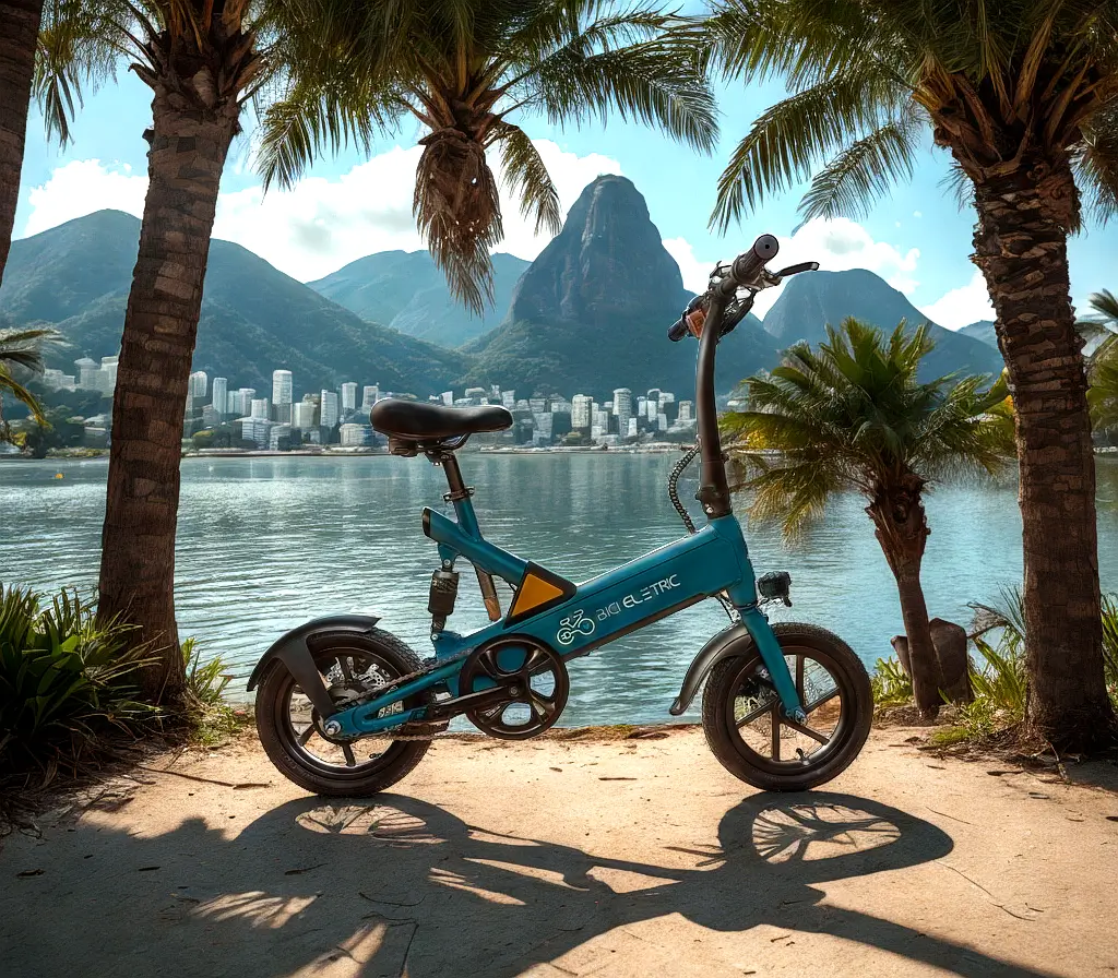 bicicleta elétrica pop